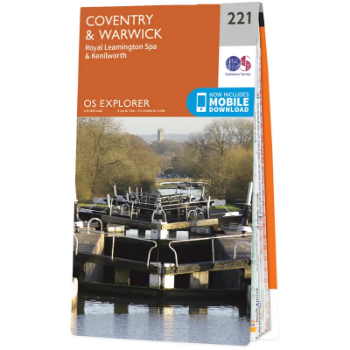 Ordnance Survey Explorer 1:25 000 221