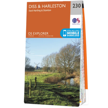 Ordnance Survey Explorer 1:25 000 230