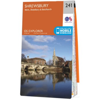 Ordnance Survey Explorer 1:25 000 241