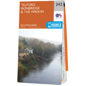  Ordnance Survey Explorer 1:25 000 242