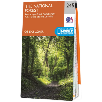 Ordnance Survey Explorer 1:25 000 245