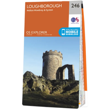Ordnance Survey Explorer 1:25 000 246