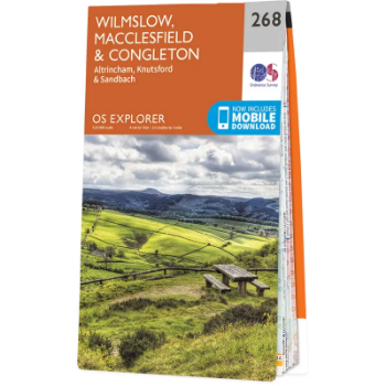Ordnance Survey Explorer 1:25 000 268