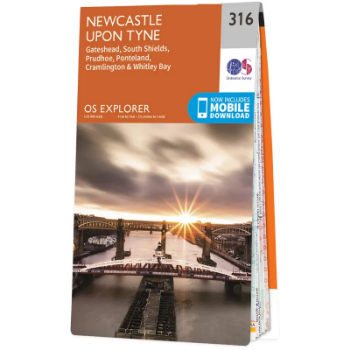 Ordnance Survey Explorer 1:25 000 316