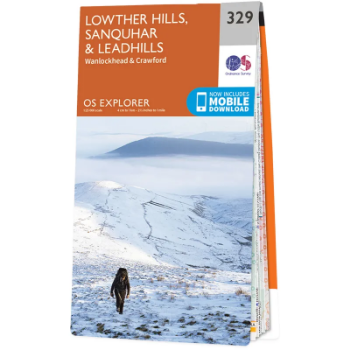 Ordnance Survey Explorer 1:25 000 329