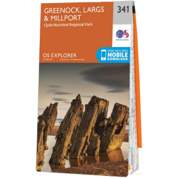 Ordnance Survey Explorer 1:25 000 341