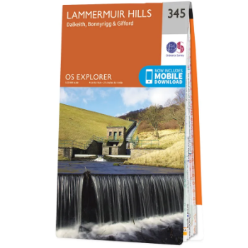 Ordnance Survey Explorer 1:25 000 345