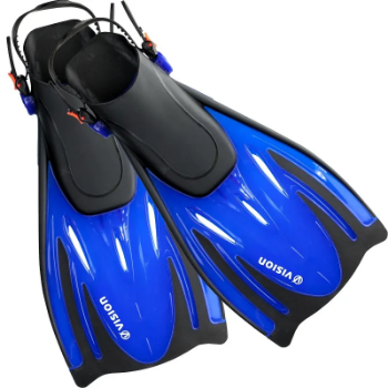 Typhoon T-Jet Adjustable Foot Fin S/M Blue