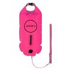 Zone3 Swim Safety Buoy / Dry Bag in Hi-Vis Pink