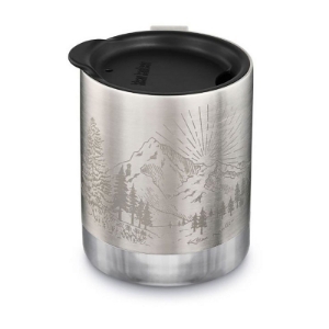 Klean Kanteen Vacuum Insulated Camp Mug in Brushed Stainless - Mountain Design