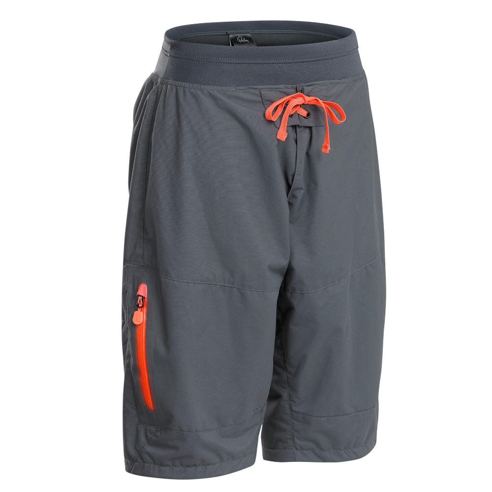 Palm Horizon Women's Shorts in Jet Grey