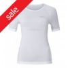 Odlo Shirt S/S Crew Evolution X-Light Woman in White - sale