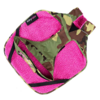 Dryrobe Dog Robe - Camo / Pink 