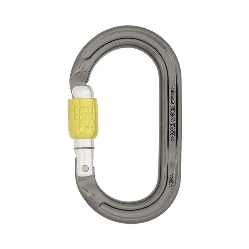 DMM Ultra O Screwgate Titanium Lime