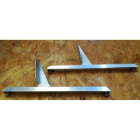Canoe Polo Zone Badger Alloy Footrests - Regular 