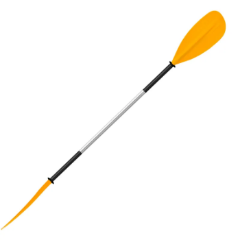 TNP Asymmetric Touring Paddle - Yellow