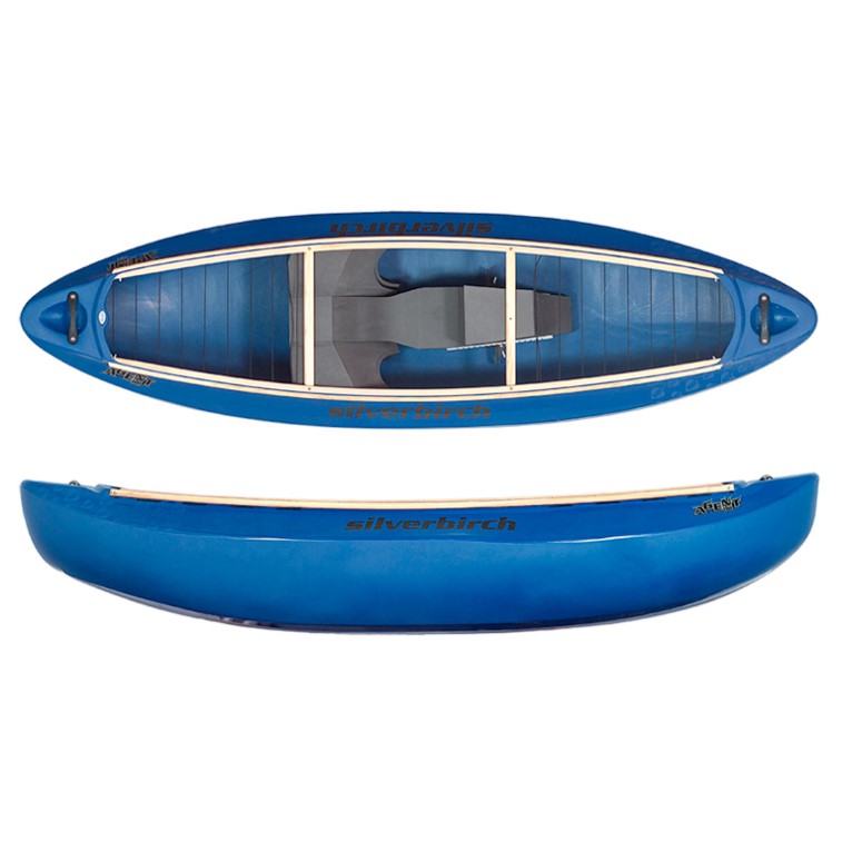 Silverbirch Canoes Agent 88 Duratough - Electric Blue 