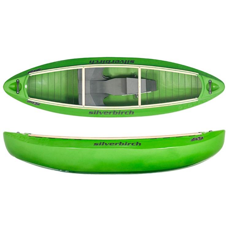 Silverbirch Canoes Agent 88 Duratough - Lime Green 