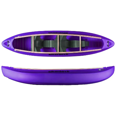 Silverbirch Canoes Covert 10.5 Tandem Duratough - Purple 