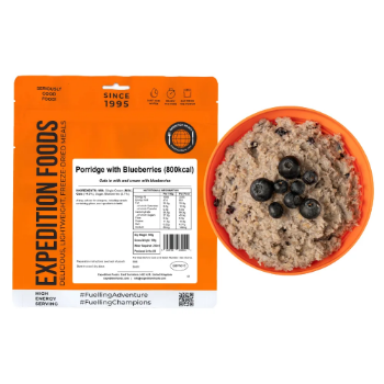 Expedition Foods Breakfast High Energy Serving Porridge with Blueberries