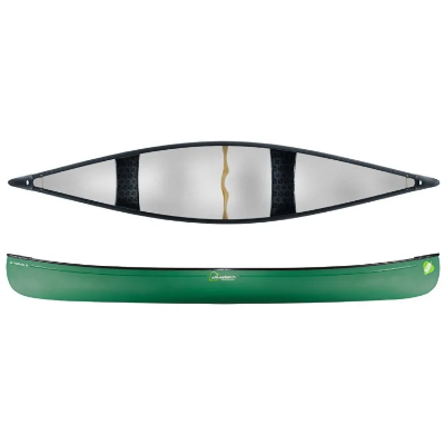 Silverbirch Canoes Broadland 16 Duracore Plus - Forest Green - Black PE Seats 