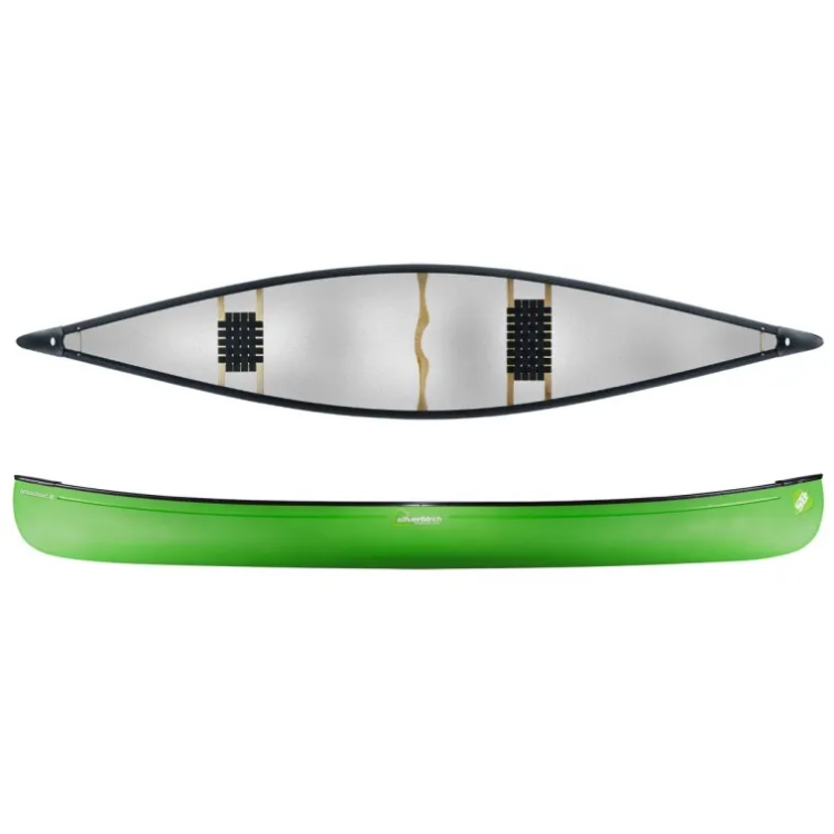 Silverbirch Canoes Broadland 16 Duralite - Lime Green 