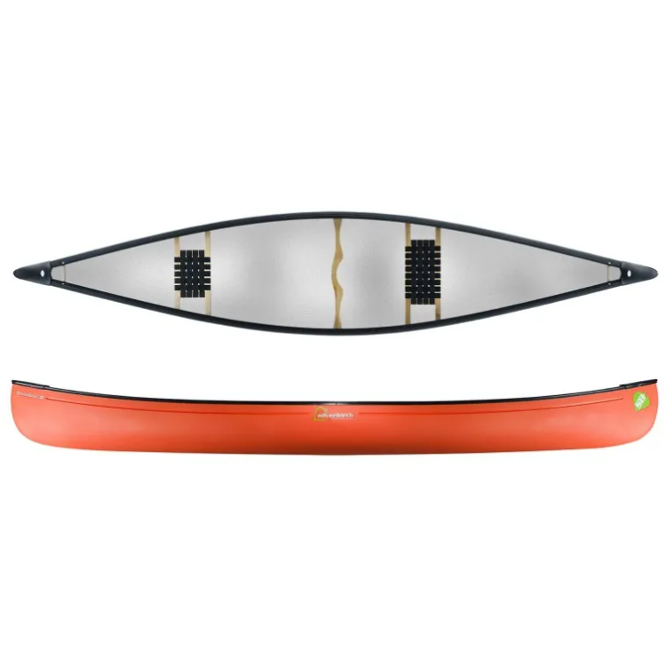 Silverbirch Canoes Broadland 16 Duralite - Burnt Orange 
