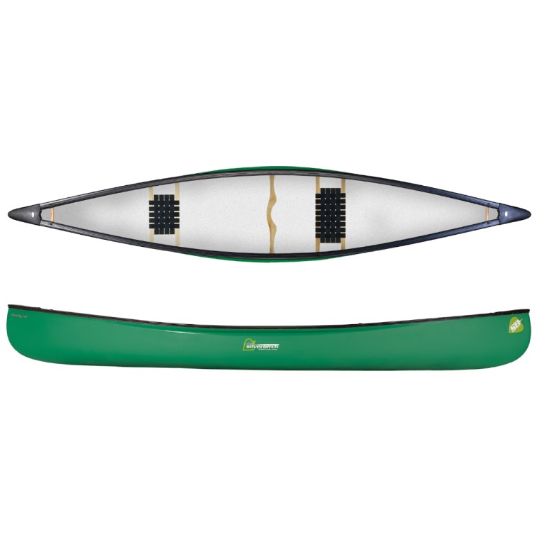Silverbirch Canoes Firefly 14 Tandem Duracore Plus - Forest Green 