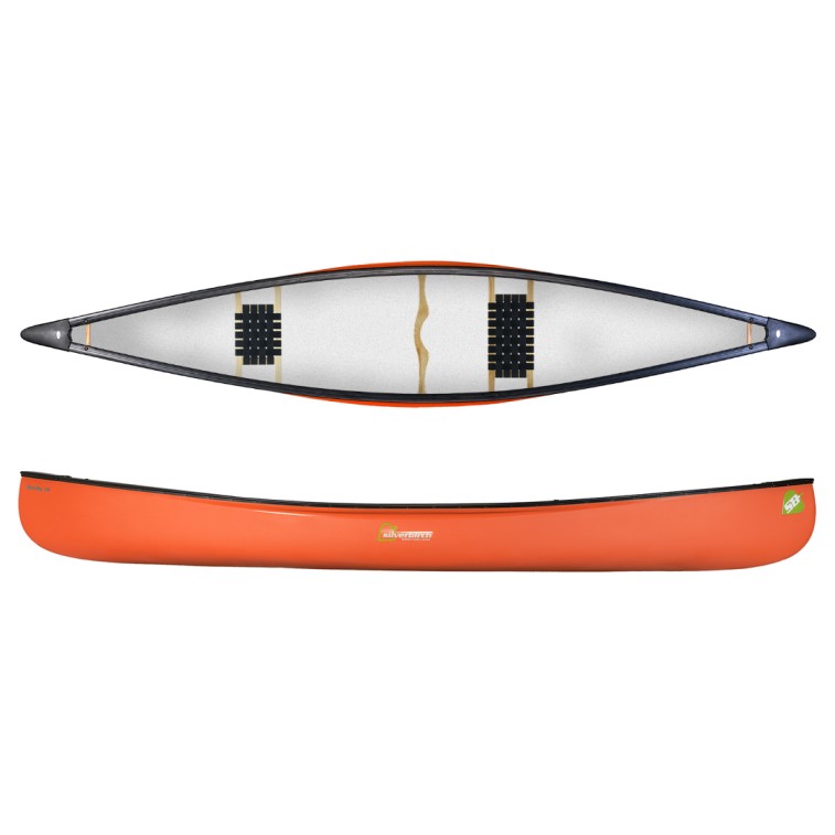 Silverbirch Canoes Firefly 14 Tandem Duralite - Burnt Orange 