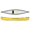 Silverbirch Canoes Firefly 14 Solo Duralite - Vivid Yellow - Wood Web Seat 