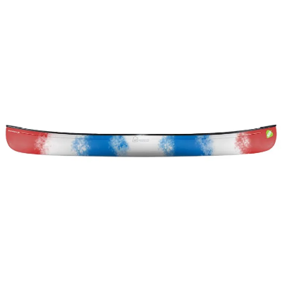 Silverbirch Canoes Custom Canoe Colours - Fades and Splashes on the outside