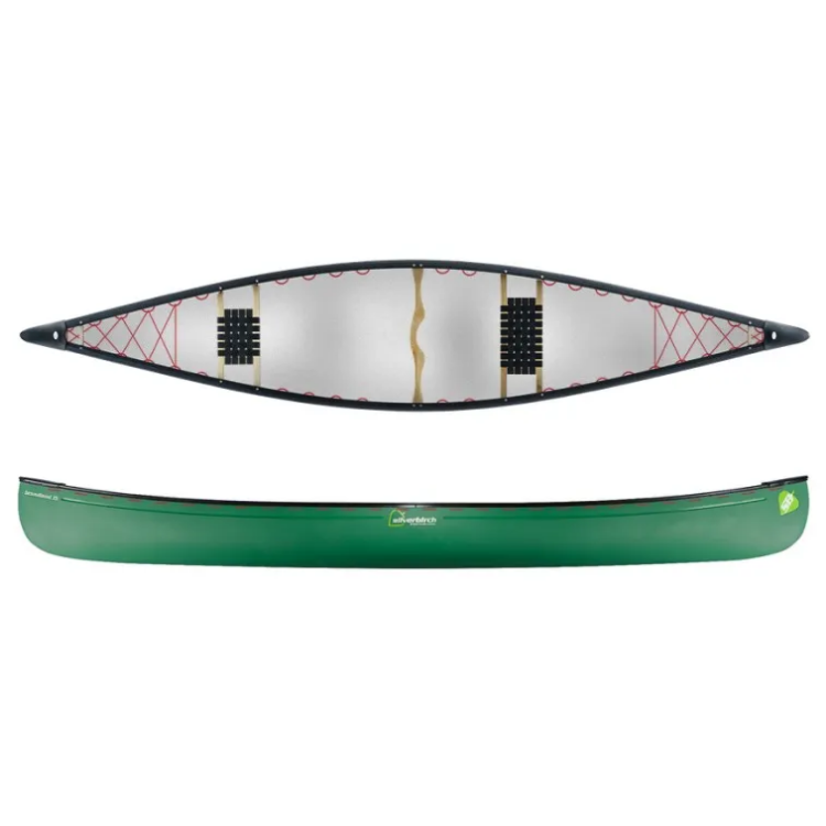 Silverbirch Canoes Fitted Full Length Lacing - Red 
