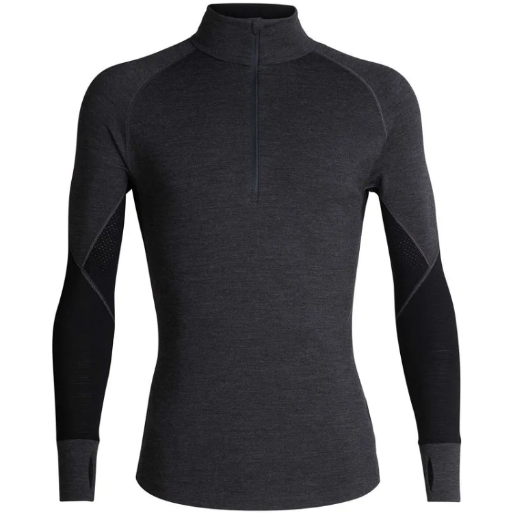 Icebreaker Men's Merino 260 Zone Long Sleeve Half Zip Thermal Top