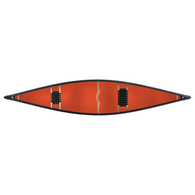 Silverbirch Canoes Custom Internal Colours - Burnt Orange 