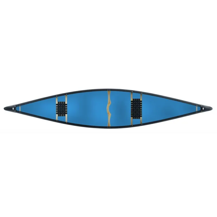 Silverbirch Canoes Custom Internal Colours - Electric Blue 