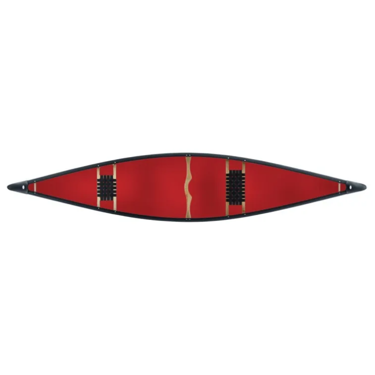 Silverbirch Canoes Custom Internal Colours - Signal Red 