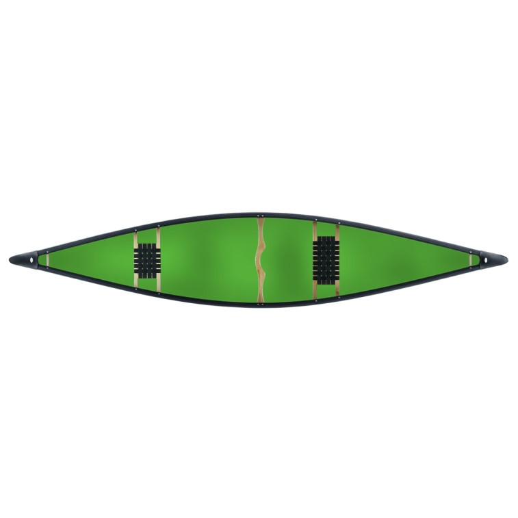Silverbirch Canoes Custom Internal Colours - Lime Green 