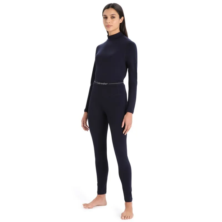 Icebreaker Women's Merino 260 Tech High Rise Thermal Leggings