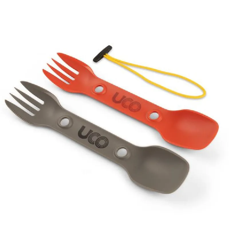 UCO ECO Utility Spork 2 Pack Chilli Slate