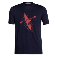 Icebreaker Men's Merino Tech Lite II Short Sleeve T-Shirt Nature Touring Club