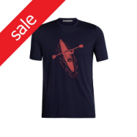 Icebreaker Men's Merino Tech Lite II Short Sleeve T-Shirt Nature Touring Club