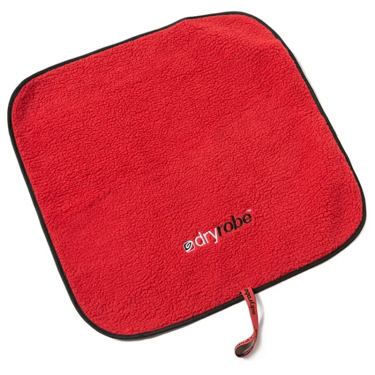 Dryrobe Changing Mat - Black / Red 