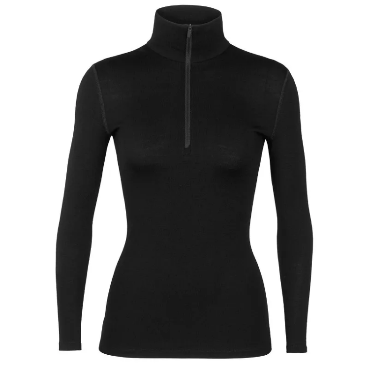 Icebreaker Women's Merino 260 Tech Long Sleeve Half Zip Thermal Top