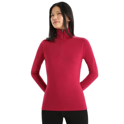 Icebreaker Women's Merino 260 Tech Long Sleeve Half Zip Thermal Top