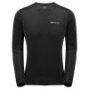 Montane Men's Dart Long Sleeve T-Shirt in Black