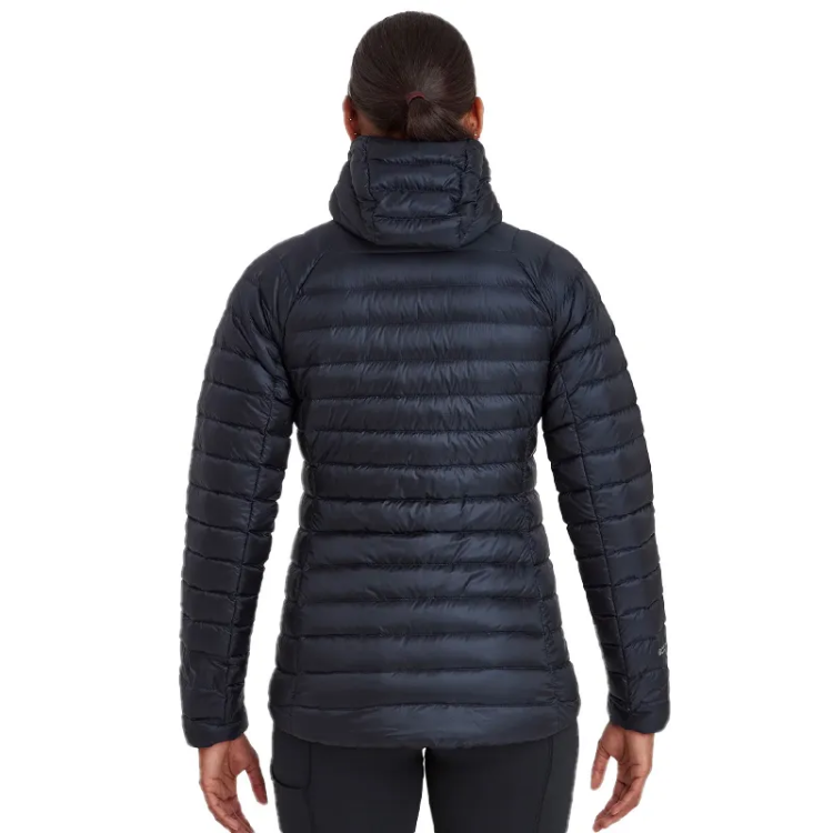 Montane Women's Anti-Freeze Hooded Down Jacket in Eclipse Blue