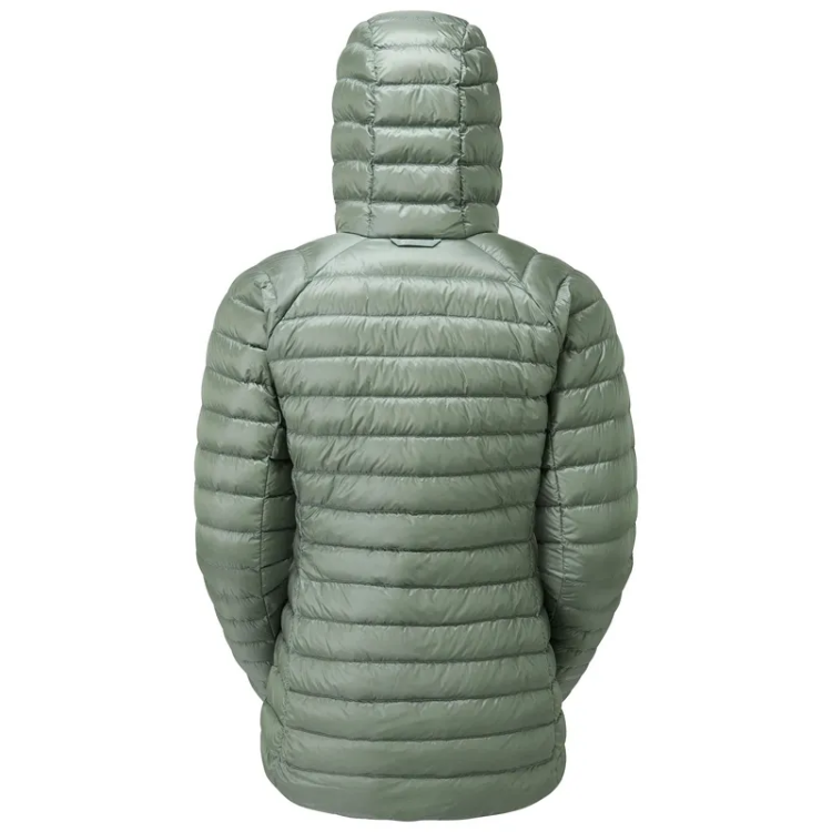Montane Women's Anti-Freeze Hooded Down Jacket in Pale Sage