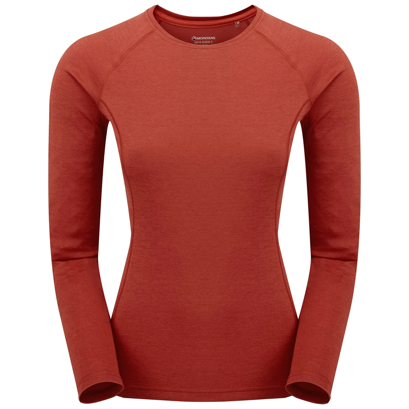 Montane Women's Dart Long Sleeve T-Shirt in Uluru Red