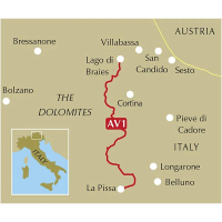 Cicerone Trekking In The Dolomites Alta Via 1