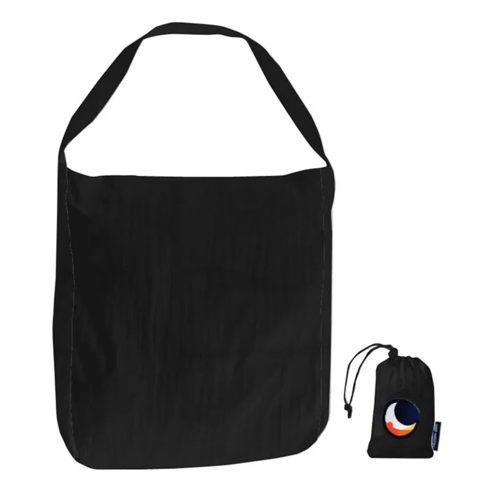 Ticket To The Moon Eco Bag Large Black Black